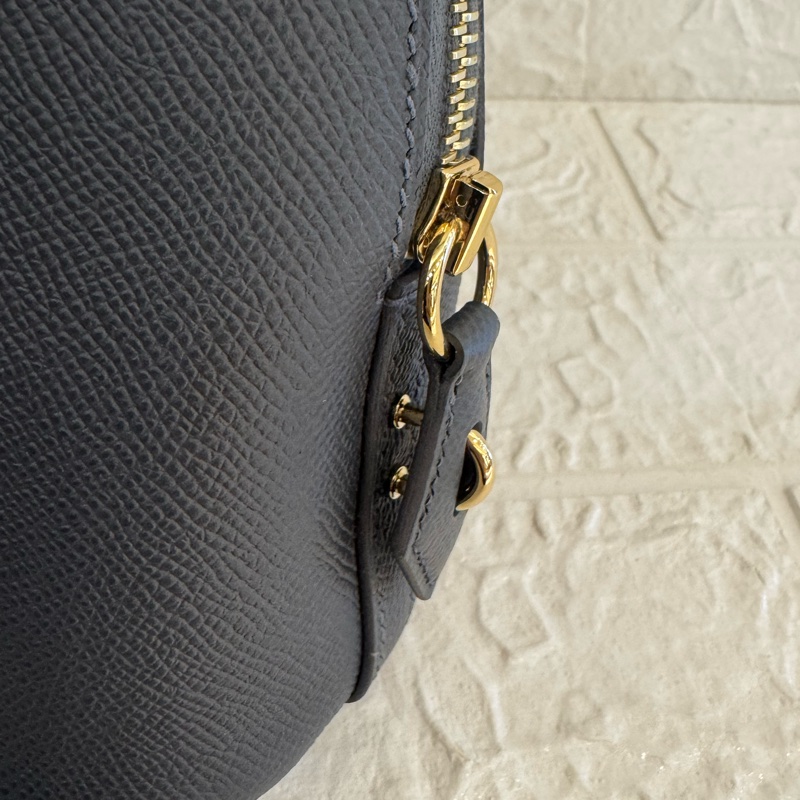 Hermes85石板灰金釦bolide25-30