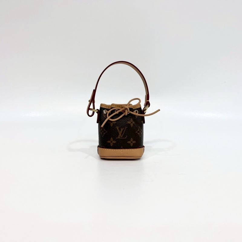 LV老花micro noe水桶吊飾M00818-0