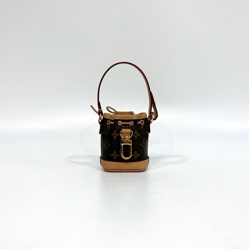 LV老花micro noe水桶吊飾M00818-3