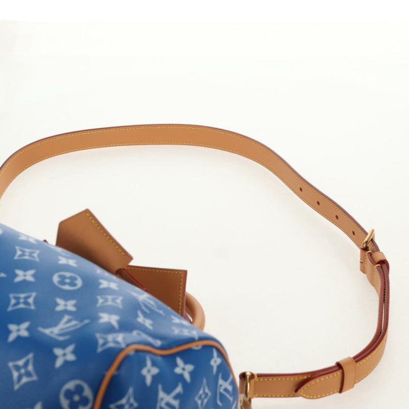 【日本直送】路易威登 Monogram Speedy P9 Bandouliere 25 手袋 藍色 M24424 LV 正品 139046SM-19