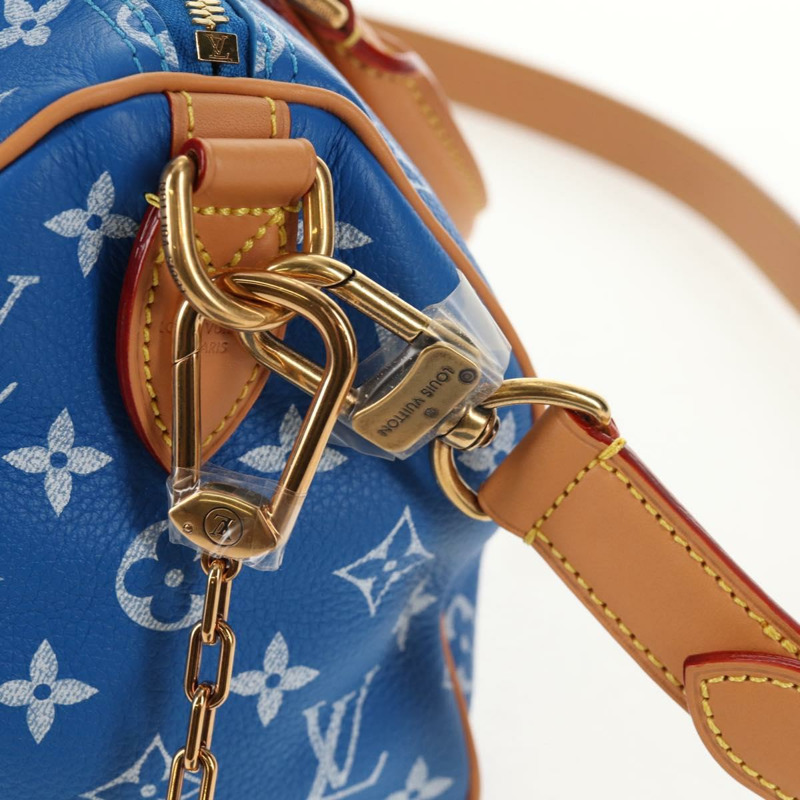 【日本直送】路易威登 Monogram Speedy P9 Bandouliere 25 手袋 藍色 M24424 LV 正品 139046SM-21