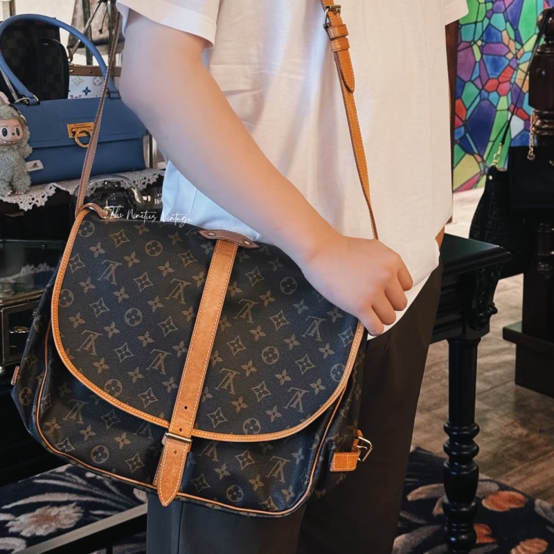 🌷Louis Vuitton |經典花紋✦fufu style 精品✦ 氣質款|LV雙子星協背包.側背包-1