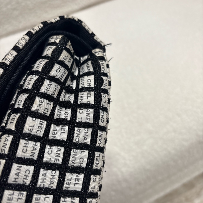 Chanel Classic Double Flap Tweed 面2014年典藏款 二手❤️🔥-14