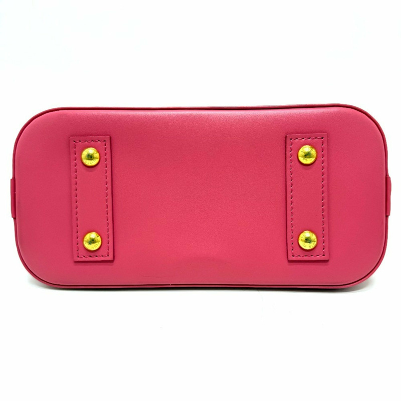 路易威登 M22878 LV Broderie Anglaise Alma BB 兩用皮革手提包,女士,粉紅色,近全新-4