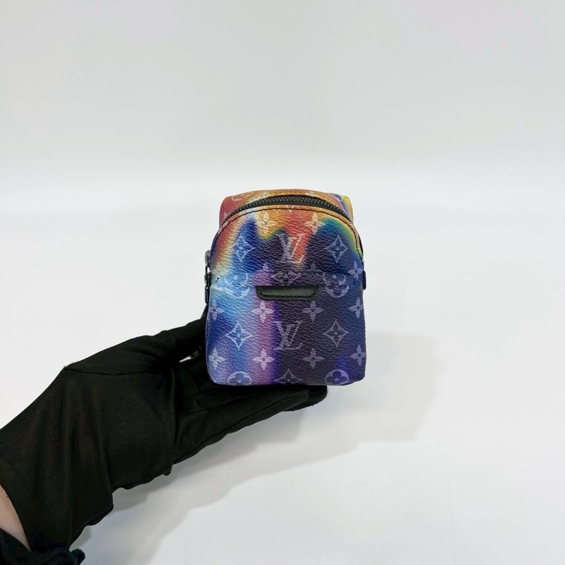 lv幻彩超迷你後背包吊飾tie&dye backpack/M00482-5