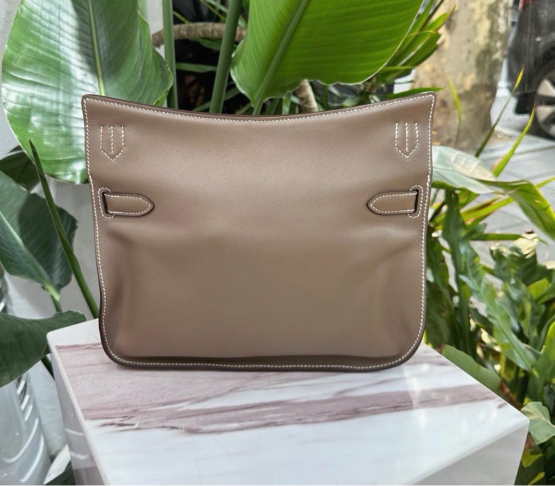 Hermes 愛馬仕 大象灰吉普賽 28 銀扣 swift皮 框N刻 全套無盒 99新-2