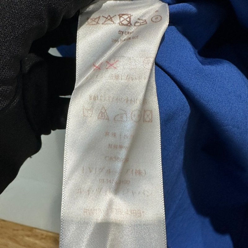【美收精品】LV 藍色襯衫  4-133【隔月月中將轉賣至日本 上架期限30天】-8