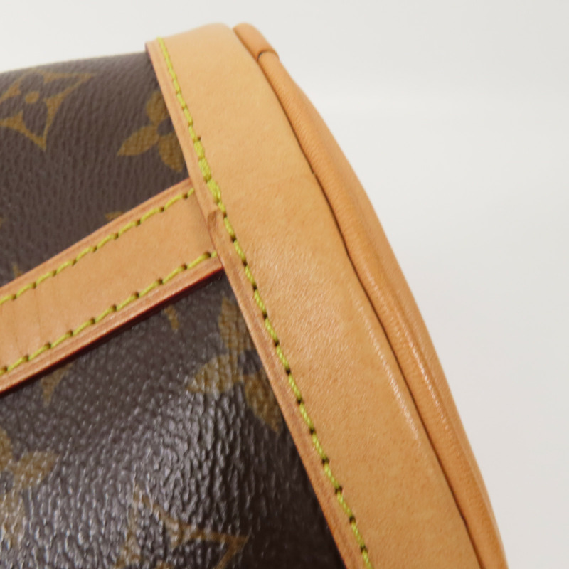 LOUIS VUITTON Monogram Duffle金扣手挽肩背兩用袋棕色-10