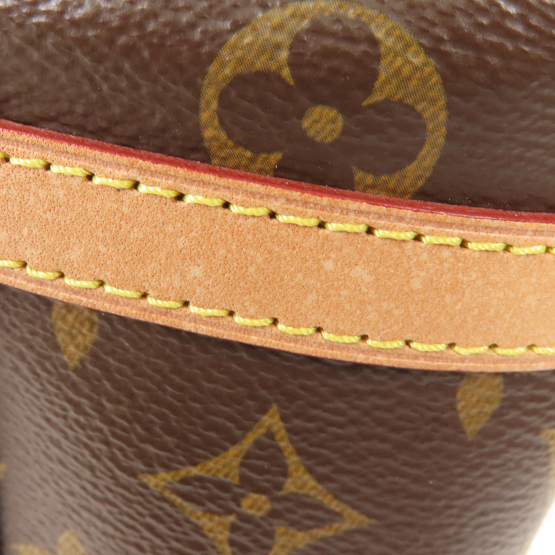 LOUIS VUITTON Monogram Duffle金扣手挽肩背兩用袋棕色-15