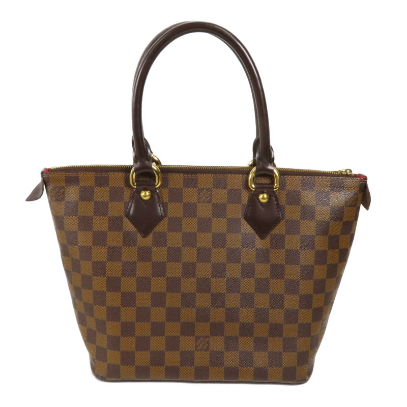 LOUIS VUITTON Damier Saleya PM金扣肩背袋-1