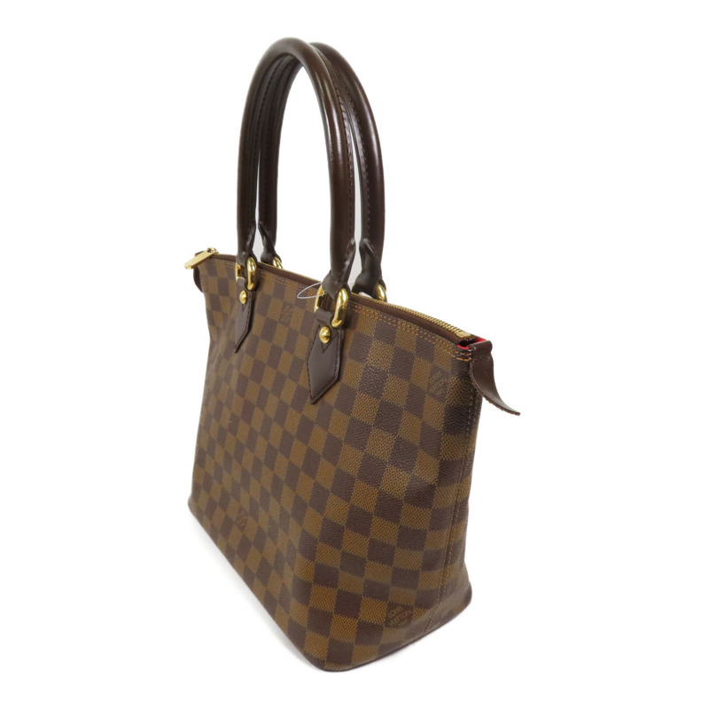 LOUIS VUITTON Damier Saleya PM金扣肩背袋-2