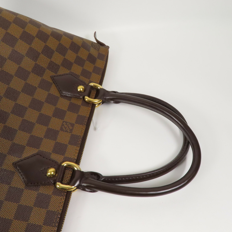 LOUIS VUITTON Damier Saleya PM金扣肩背袋-4