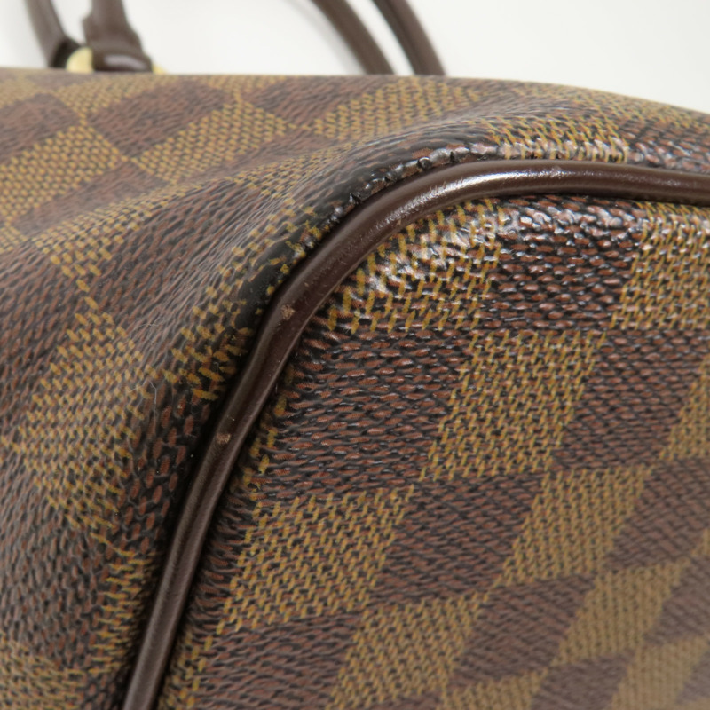 LOUIS VUITTON Damier Saleya PM金扣肩背袋-5