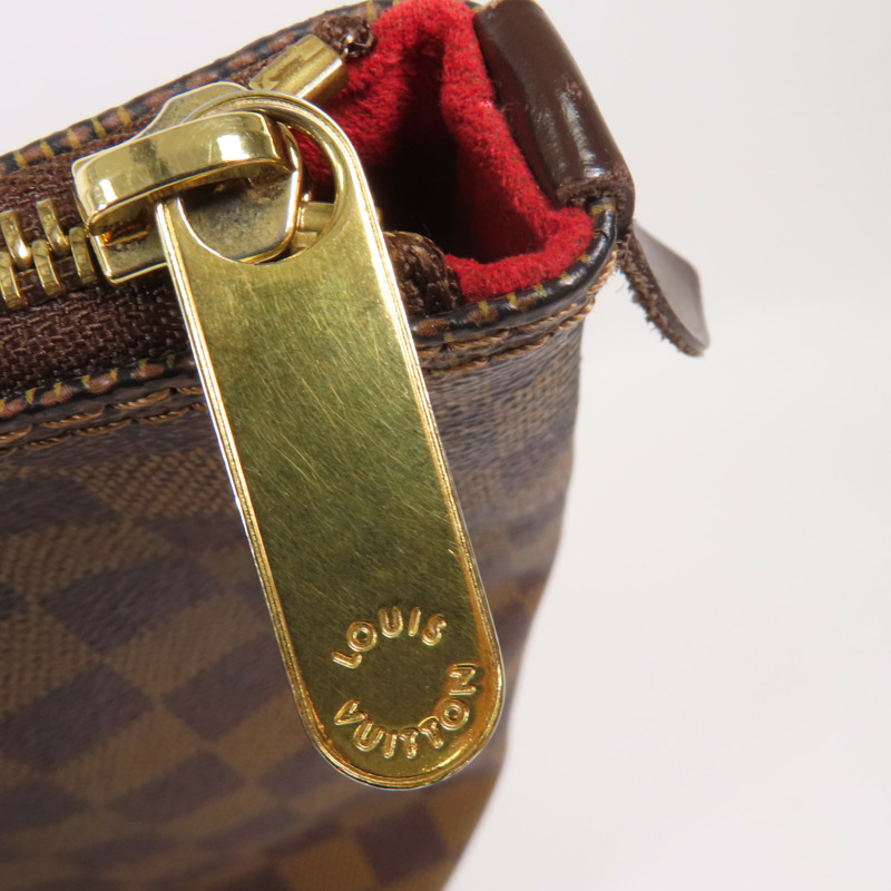 LOUIS VUITTON Damier Saleya PM金扣肩背袋-9