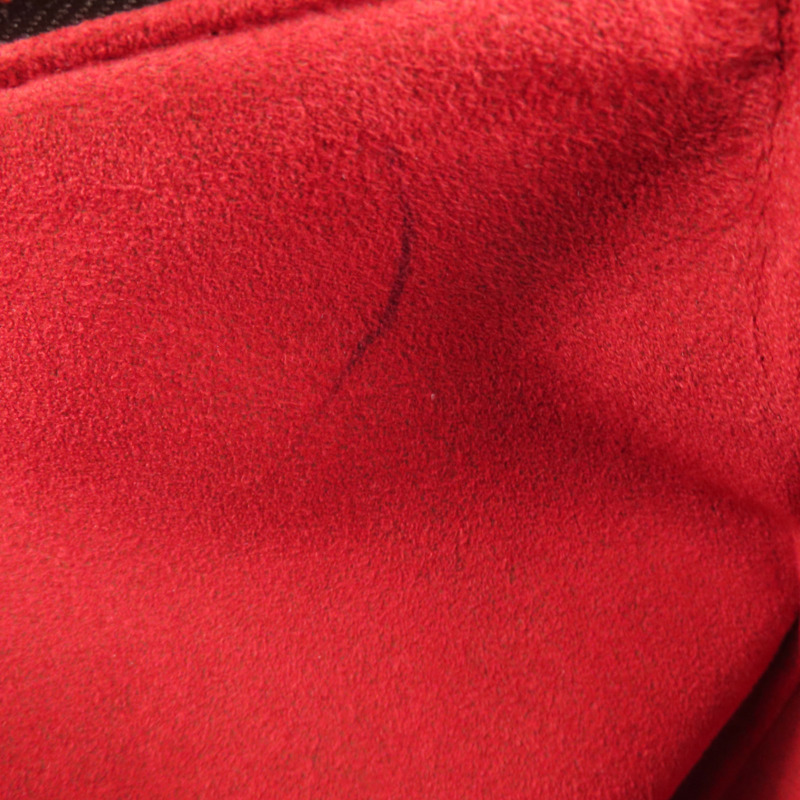 LOUIS VUITTON Damier Saleya PM金扣肩背袋-16