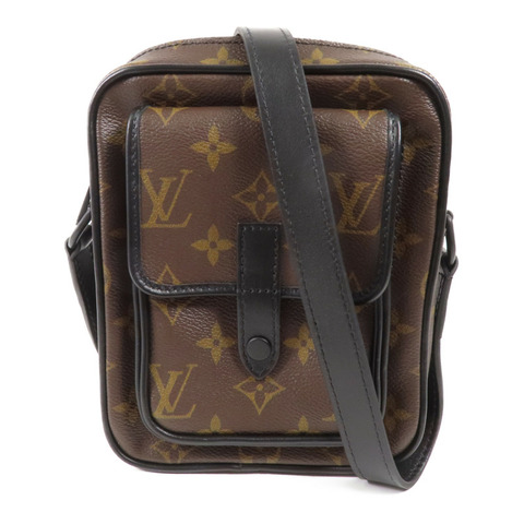 LOUIS VUITTON Monogram Macassar  Christopher Wearable Wallet肩背袋