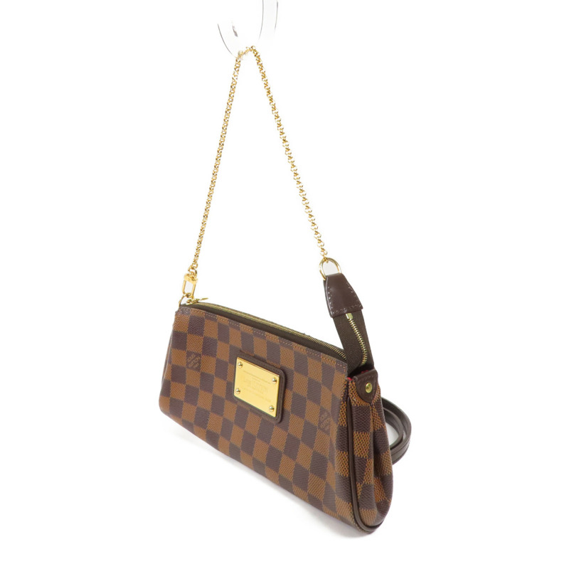 LOUIS VUITTON Damier Eva金扣手挽肩背兩用袋-2
