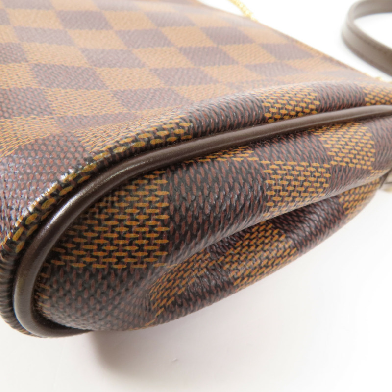 LOUIS VUITTON Damier Eva金扣手挽肩背兩用袋-7
