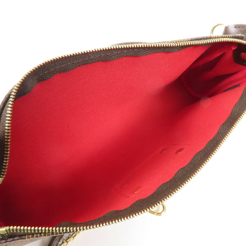 LOUIS VUITTON Damier Eva金扣手挽肩背兩用袋-12