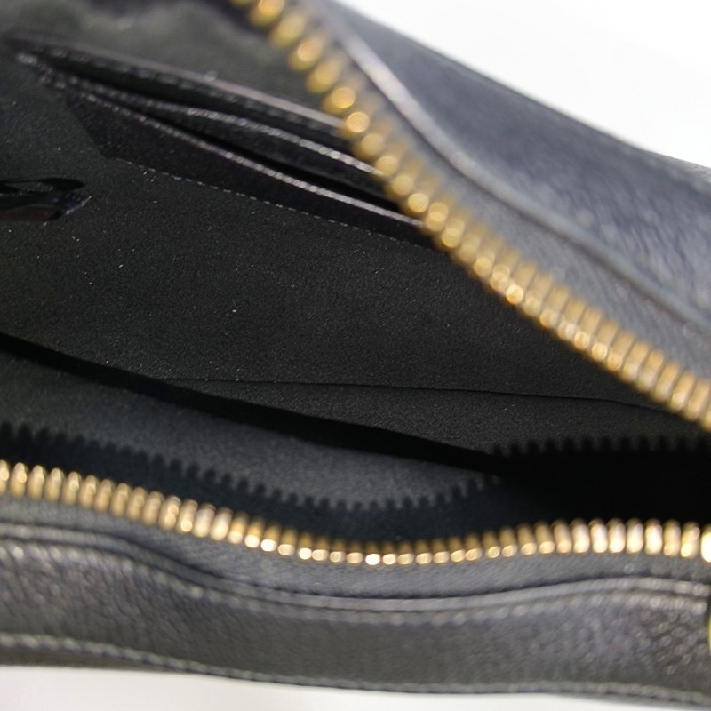 GUCCI Aphrodite 小號 黑色牛皮單肩包手提包斜挎包 金色五金 2條可拆卸肩帶-6