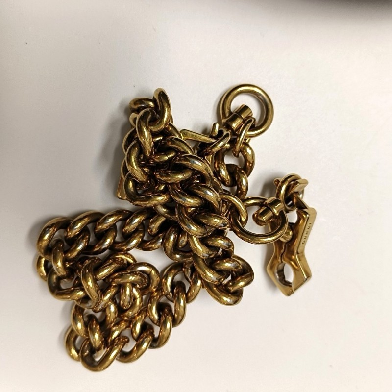 GUCCI Aphrodite 小號 黑色牛皮單肩包手提包斜挎包 金色五金 2條可拆卸肩帶-12