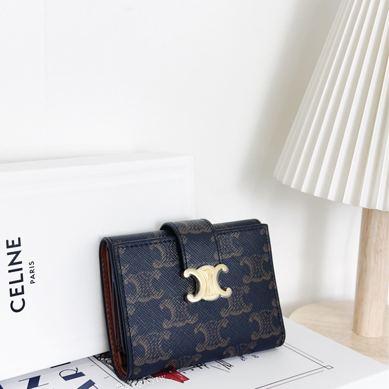 Celine 新款 凱旋門 三折短夾-1