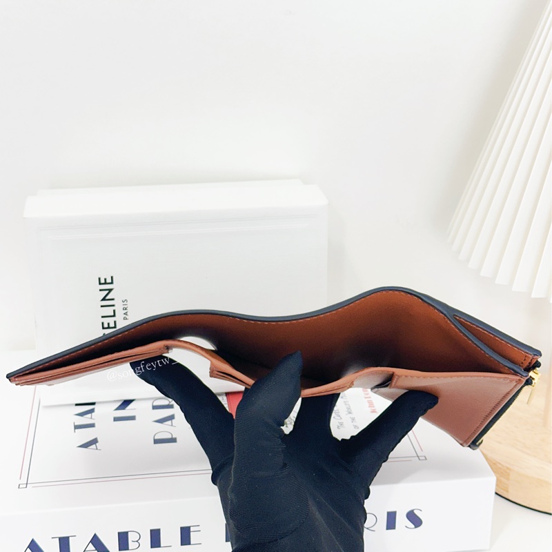 Celine 新款 凱旋門 三折短夾-5