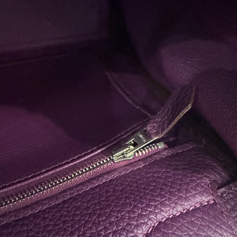 Hermes紫色銀釦kelly28 紫進不出✨-49