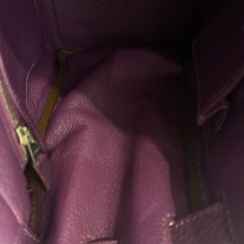 Hermes紫色銀釦kelly28 紫進不出✨-58