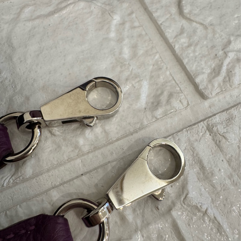 Hermes紫色銀釦kelly28 紫進不出✨-67