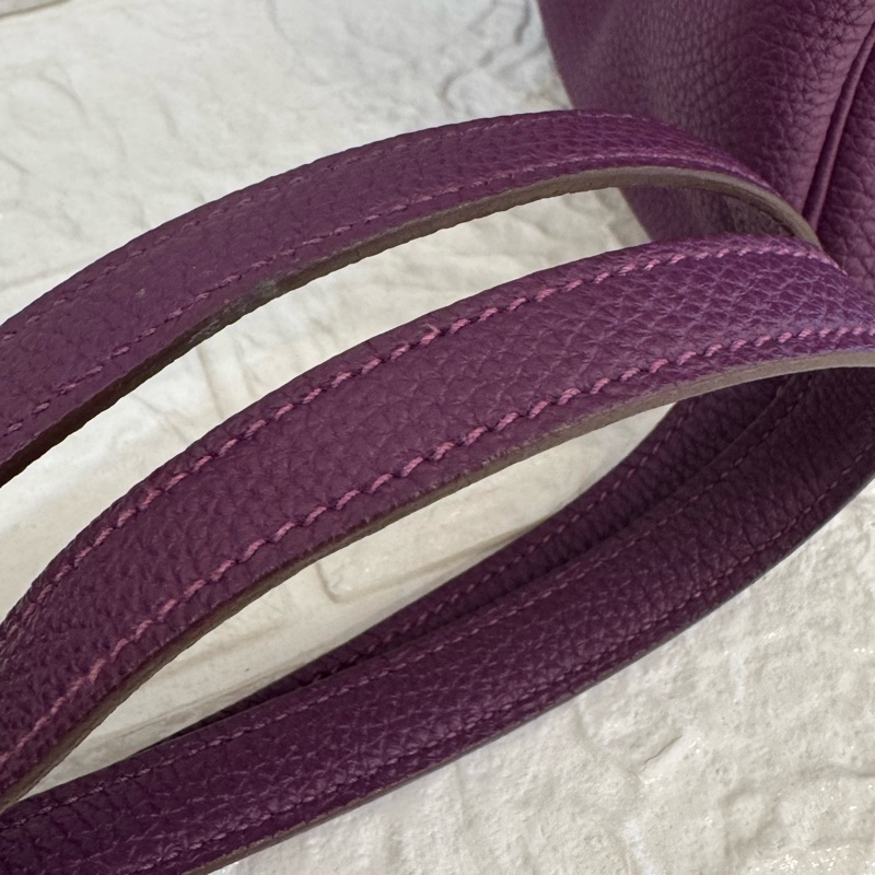 Hermes紫色銀釦kelly28 紫進不出✨-70