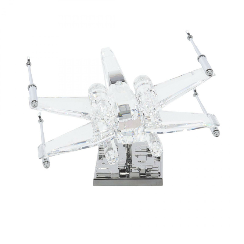 施華洛世奇星球大戰翼型星際戰鬥機擺件 其他雜項 水晶 透明 二手 男女通用-2