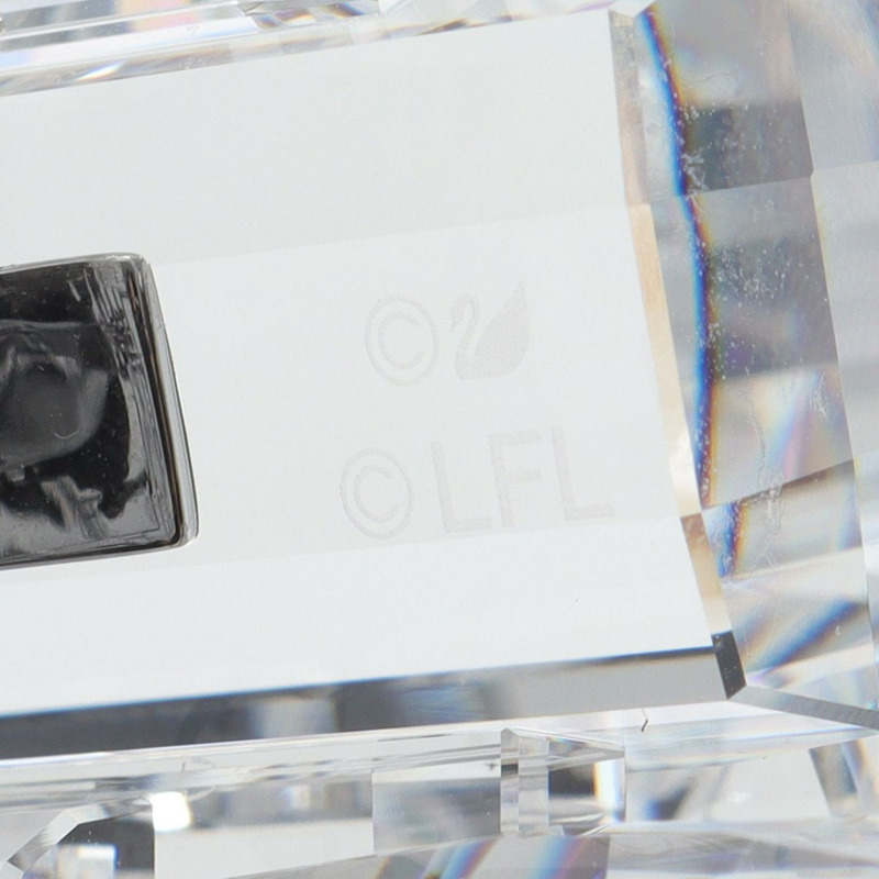 施華洛世奇星球大戰翼型星際戰鬥機擺件 其他雜項 水晶 透明 二手 男女通用-3