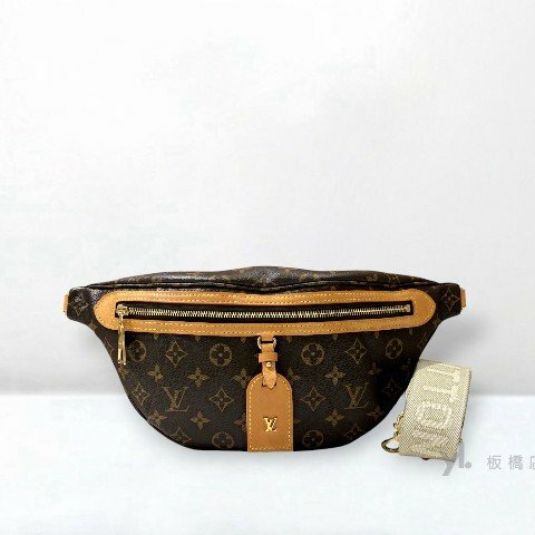 LV包包 High Rise 原花新款寬背帶腰包M46784