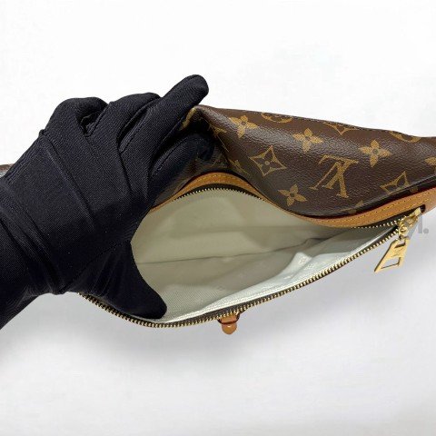 LV包包 High Rise 原花新款寬背帶腰包M46784-5