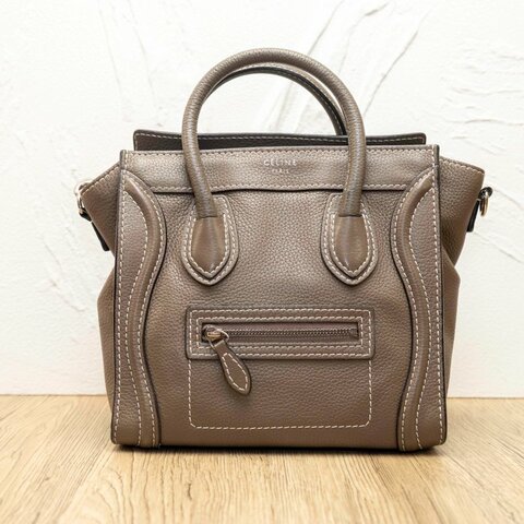 HERMES Kelly3289黑色Togo皮框Q金扣肩背包