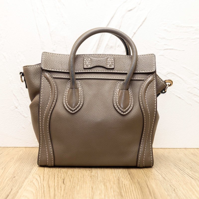 HERMES Kelly3289黑色Togo皮框Q金扣肩背包-1