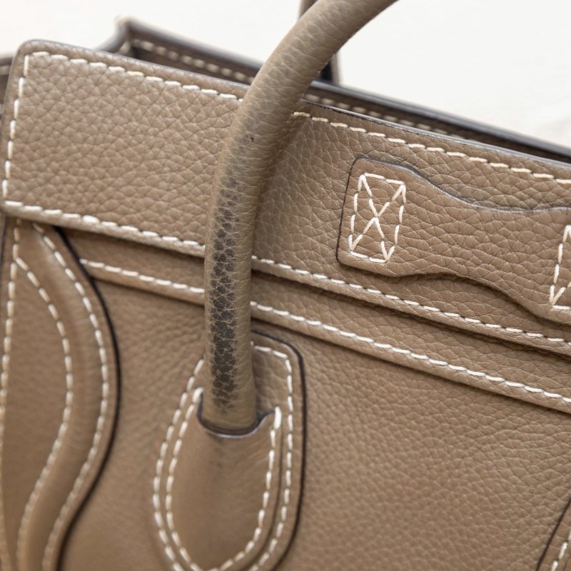 HERMES Kelly3289黑色Togo皮框Q金扣肩背包-2