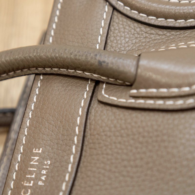 HERMES Kelly3289黑色Togo皮框Q金扣肩背包-3