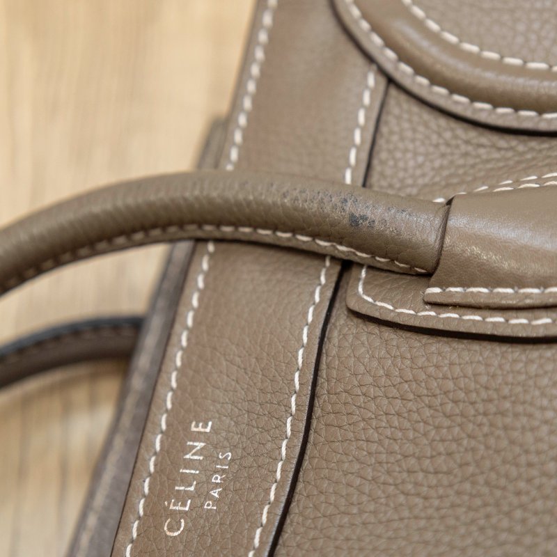 HERMES Kelly3289黑色Togo皮框Q金扣肩背包-4