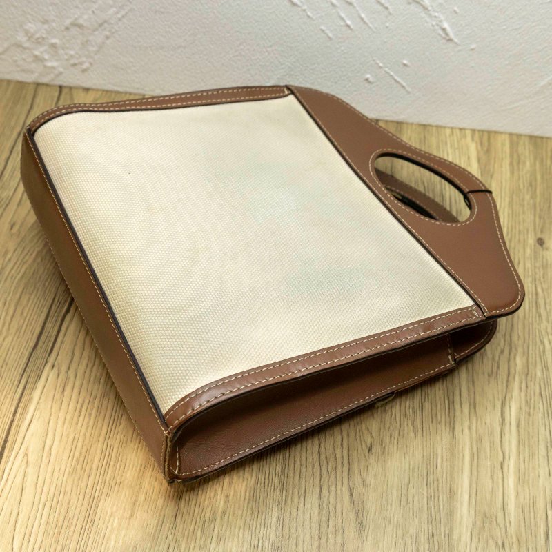 HERMES Birkin3518大象灰Togo皮框I銀扣肩背包-3