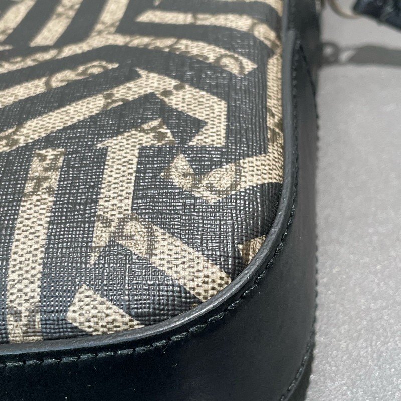 Gucci 蜜蜂公文包電腦公事包 手提包肩背包 肩帶可拆卸-13