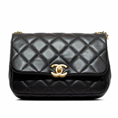 CHANEL 中古耳夾肩背包