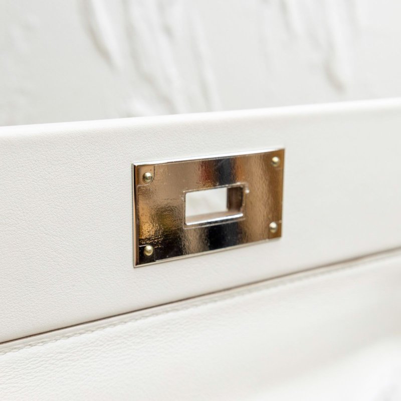 Burberry TheRucksack軍旅雙肩包小號酒紅色尼龍肩背包-4