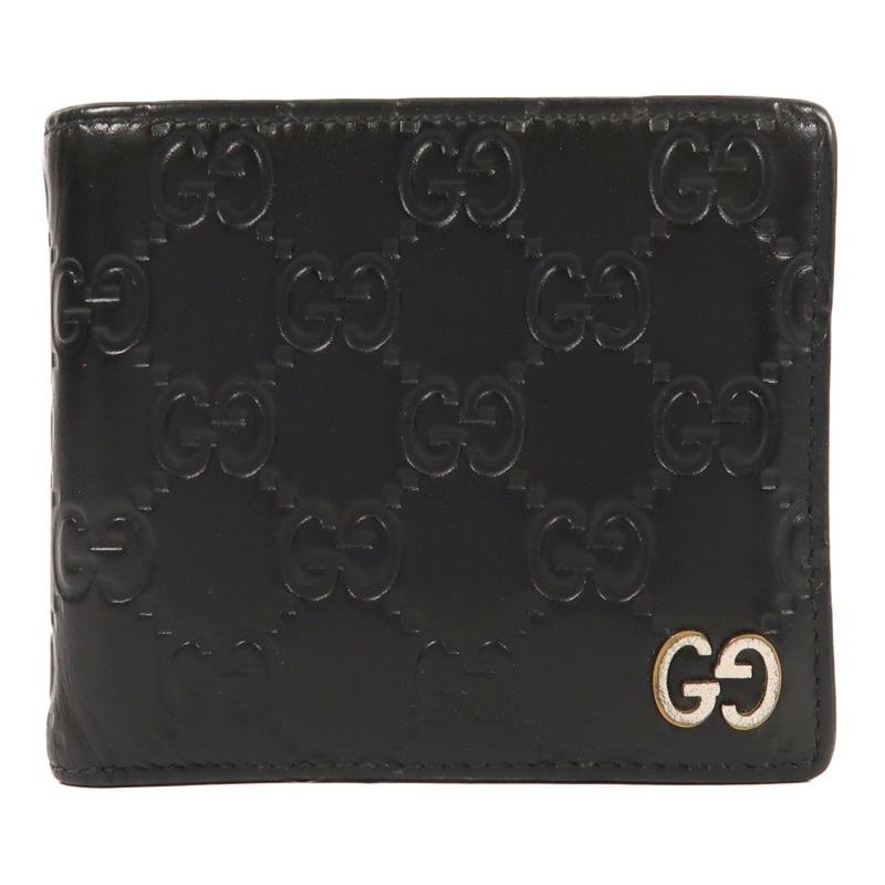GUCCI 牛皮皮革Signature Wallet錢包-0