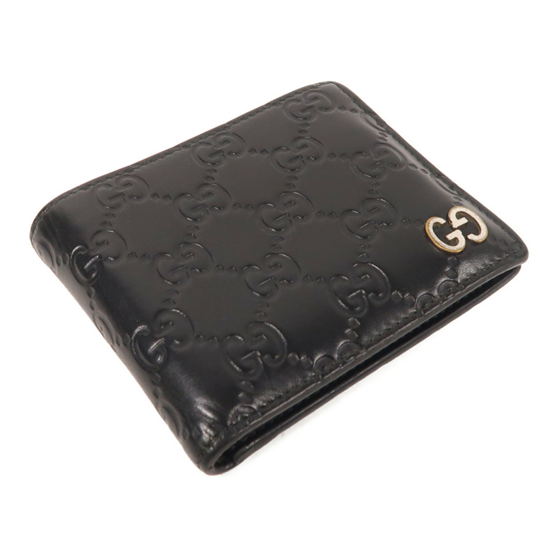 GUCCI 牛皮皮革Signature Wallet錢包-2