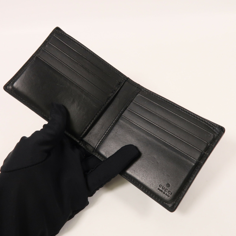 GUCCI 牛皮皮革Signature Wallet錢包-4