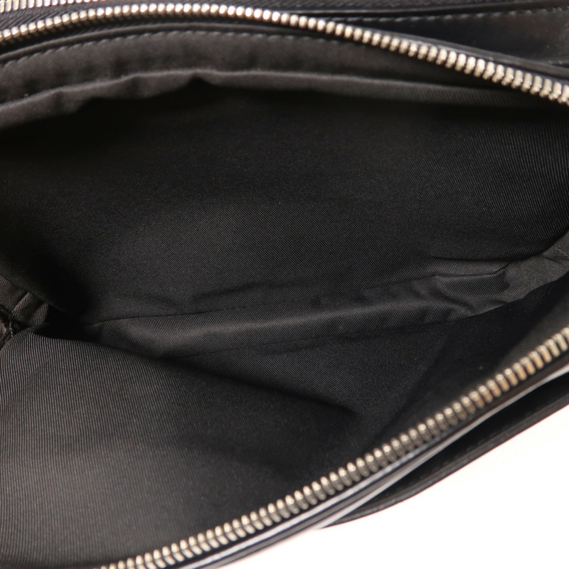 LOUIS VUITTON Damier Graphite Trocadero Messenger MM銀扣肩背袋-4