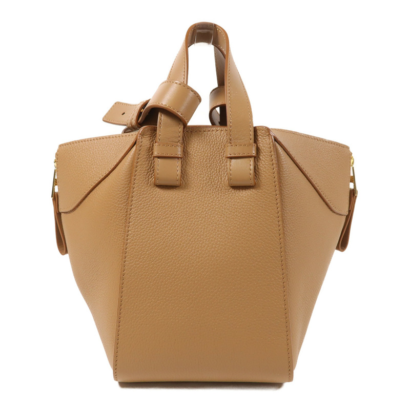 LOEWE 牛皮皮革Compact Hammock Bag金扣手挽肩背兩用袋-1