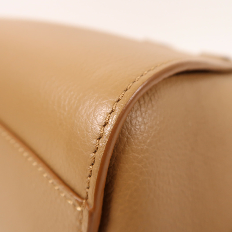 LOEWE 牛皮皮革Compact Hammock Bag金扣手挽肩背兩用袋-9